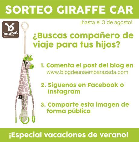 Sorteo Giraffe Car, tu compañero de viaje en coche