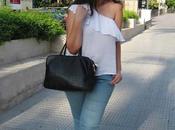 Asymmetrical blouse