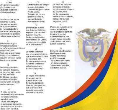 HIMNO COMPLETO DE COLOMBIA