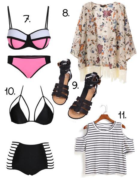 Moda: Imprescindibles de verano romwe 2