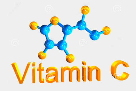 La tomadura de pelo de la vitamina C