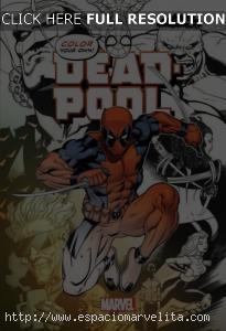 Marvel Comics anuncia Color Your Own Deadpool Color Your Own Deadpool