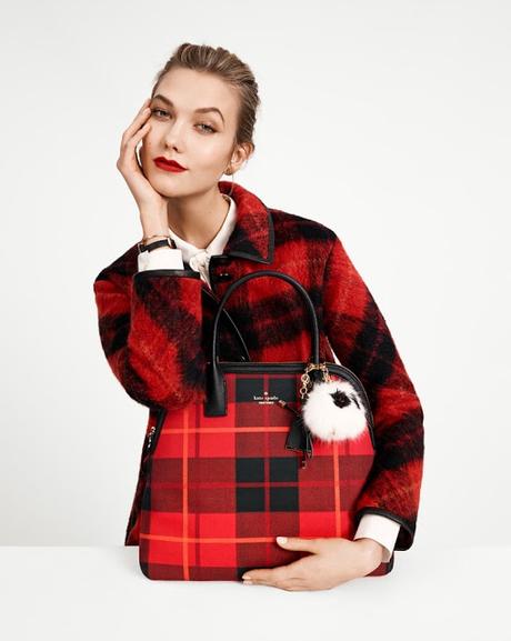 Karlie Kloss protagoniza la nueva campaña de otoño de Kate Spade