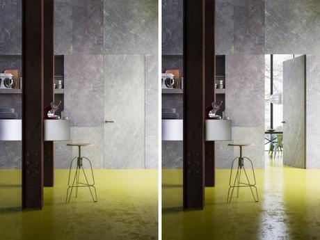 puertas ocultas pared