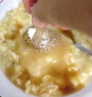 PECHUGAS DE POLLO CON SALSA DE PLATANO Y MOSTAZA