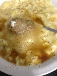 PECHUGAS DE POLLO CON SALSA DE PLATANO Y MOSTAZA