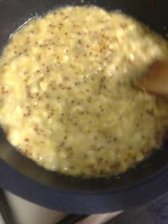 PECHUGAS DE POLLO CON SALSA DE PLATANO Y MOSTAZA