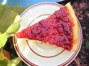 Cheesecake naranja frambuesa