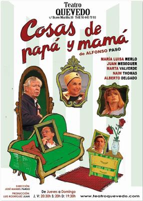 Cosas de Papá y Mamá. De Alfonso Paso, Yo No Paso