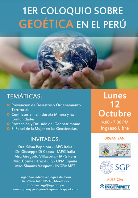 1er Conversatorio sobre Geoética en el Perú