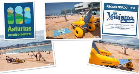 Playas accesibles en Gijón – Playa de Poniente Playas accesibles en Gijón – Playa de Poniente