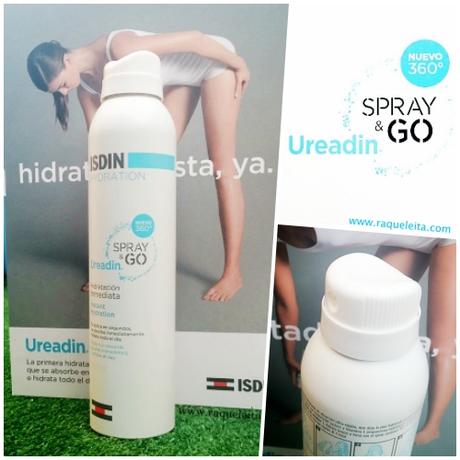 Aplicando la Hidratante Corporal en Segundos con Ureadin Spray&Go