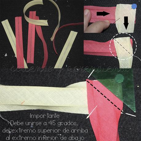 Hacer un biés de colores