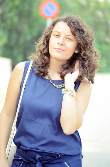 Mi vestido azul - Blue jumpsuit & Nude (15)