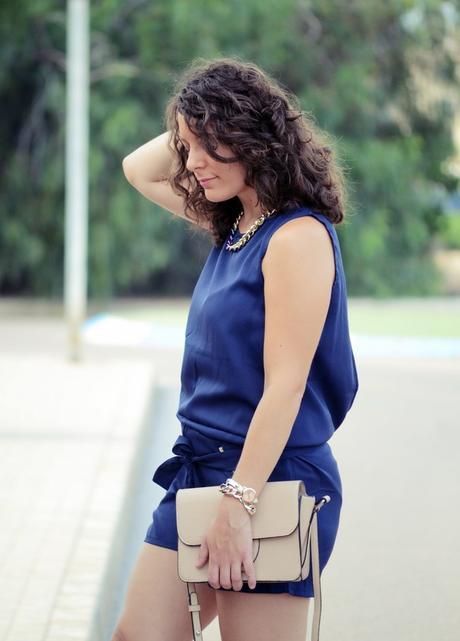 Mi vestido azul - Blue jumpsuit & Nude (10)