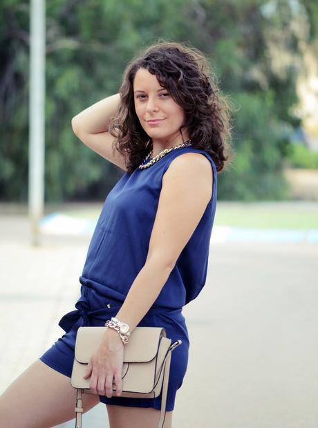 Mi vestido azul - Blue jumpsuit & Nude (9)