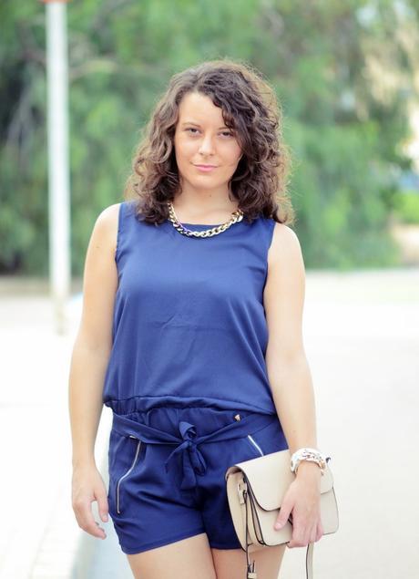 Mi vestido azul - Blue jumpsuit & Nude (11)