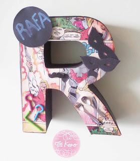 Tía Keko manualidades con niños decorar letra manualidades con niños decorar letra