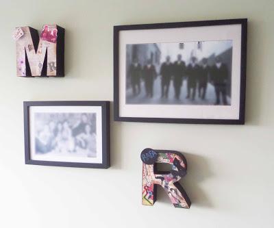 Tía Keko manualidades con niños decorar letra manualidades con niños decorar letra