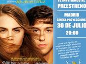 Sorteo Preestreno Ciudades Papel