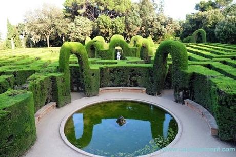 Lugares con encanto planes con encanto Barcelona en familia parque del laberinto