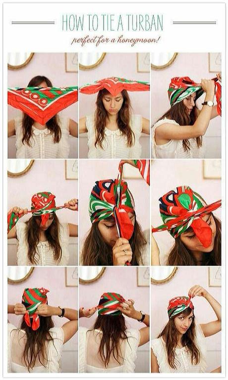 Peinados con pañuelo