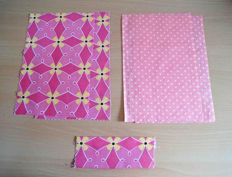 Tutorial: estuche con cremallera / Tutorial: zippered case