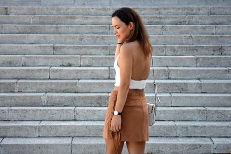 Outfit | Crochet & Suede Outfit | Crochet & Suede