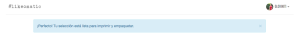 Selección lista - Likeomatic