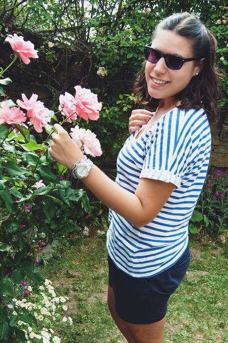 Stripes and flowers