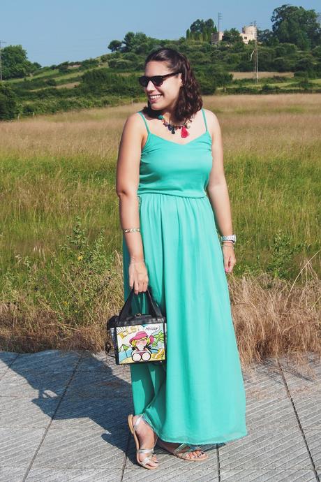 Mint summer dress