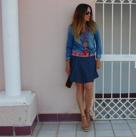 tOTAL dENIM + rOLLITO éTNICO¡  #nOUNIFORMES