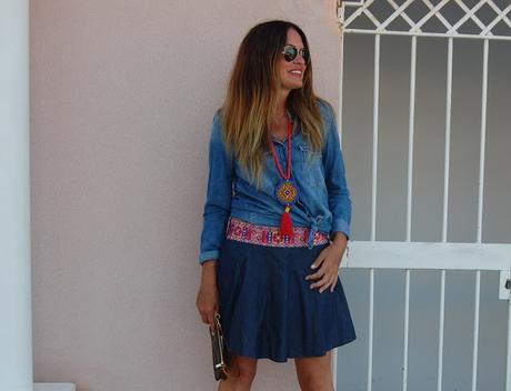 tOTAL dENIM + rOLLITO éTNICO¡  #nOUNIFORMES