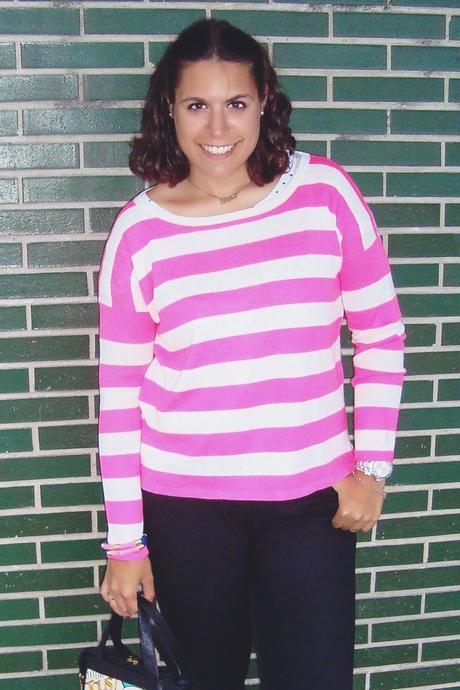 Pink stripes