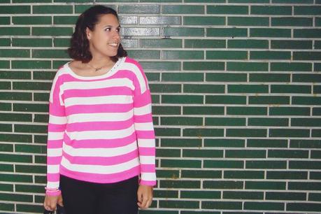 Pink stripes