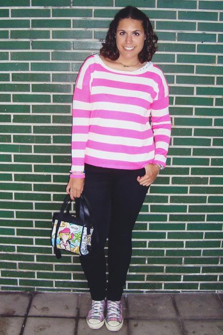 Pink stripes