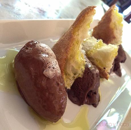 chocolate, aceite y sal El sortidor de la Filomena Pages Baco y Boca