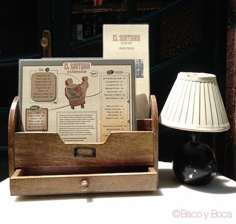 El Sortidor de la Filomena Pagès Mesita El sortidor de la Filomena Pages Baco y Boca