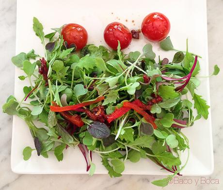 Ensalada de ahora en El sortidor de la Filomena Pages Baco y Boca