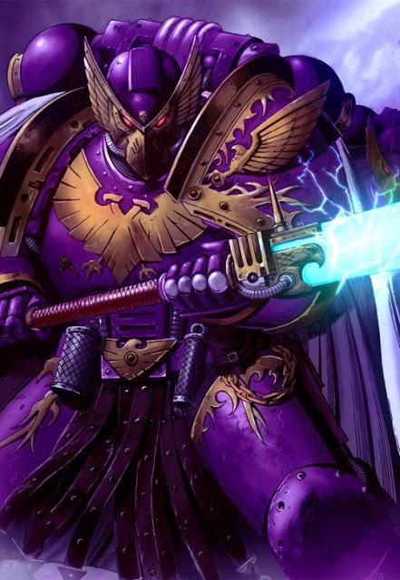 Ilustraciones de Karl Richardson coloreadas(Herejía de Horus)