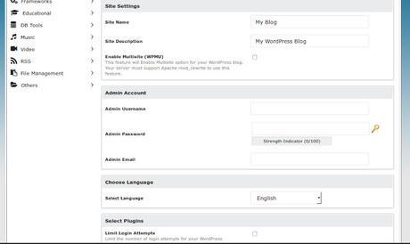 Instalar WordPress en tu dominio con unos cuantos clics Instalar WordPress en tu dominio con unos cuantos clics