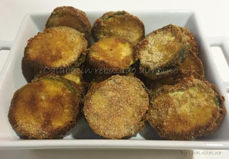 CALABACIN REBOZADO AL HORNO
