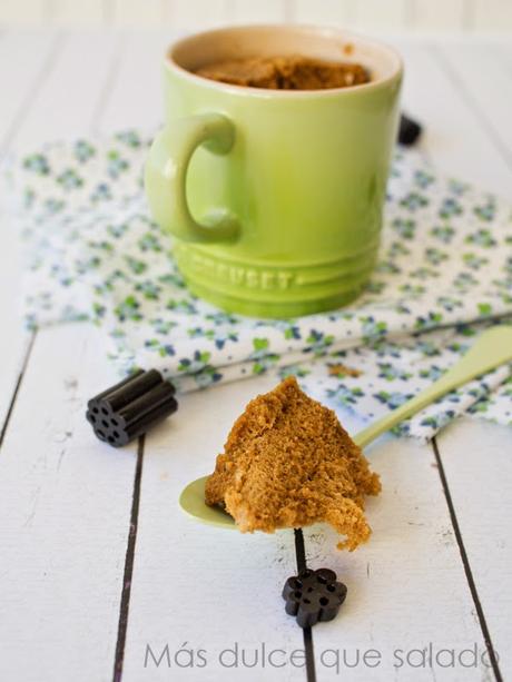 Mug cake de regaliz