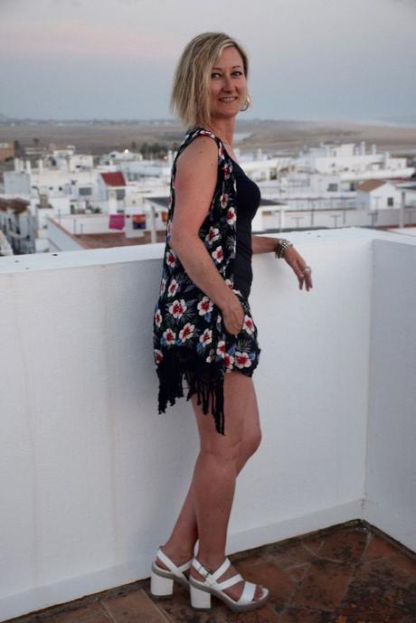 Two-piece suit floral dos piezas estampado