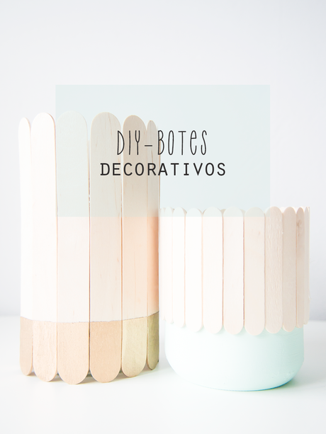Diy, botes decorativos