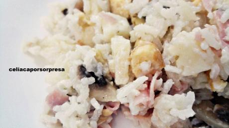 ENSALADA DE VERANO, 10 IDEAS PARA QUE NO PASES CALOR ensalada-de-arroz-con-mayonesa-de-cerca