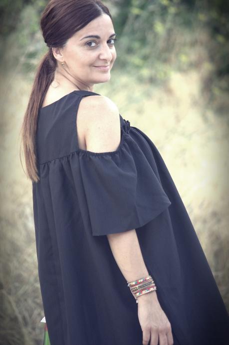 Vestido negro de romwe Vestido negro de romwe