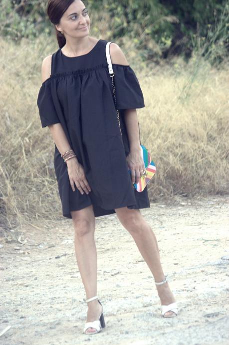 Vestido negro de romwe Vestido negro de romwe