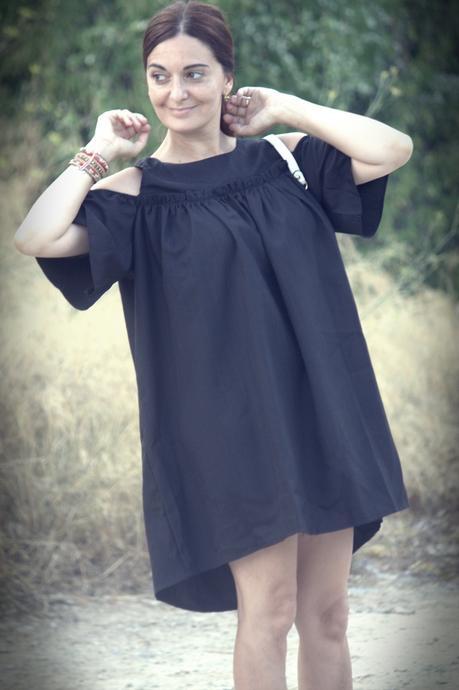 Vestido negro de romwe Vestido negro de romwe