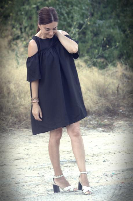 Vestido negro de romwe Vestido negro de romwe